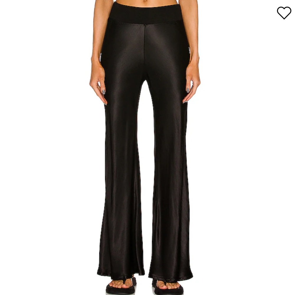 ENZA COSTA Satin Bias Cut Pants